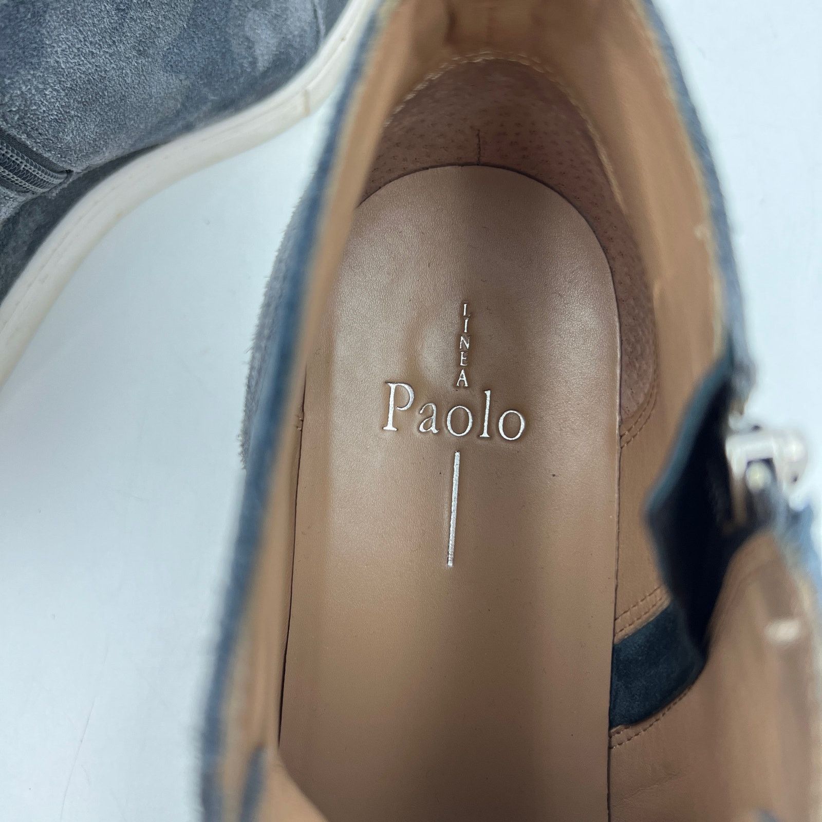 Other Linea Paolo Felicia Wedge Sneaker Gray Camo Size US 9 / IT 39 - 3 Thumbnail