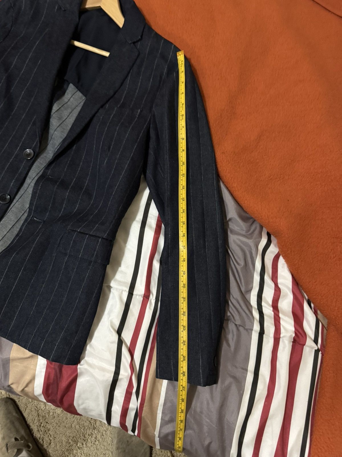 Emporio Armani Emporio Armani striped blazer size 50 Size 50S - 5 Thumbnail
