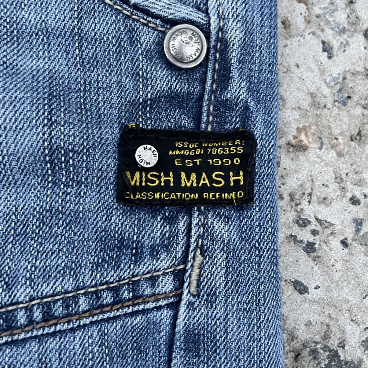 CCP (Crazy Character Print) Vintage Crazy Fit Jeans Mish Mash Double Knee Y2K 00s Size US 32 / EU 48 - 8 Thumbnail