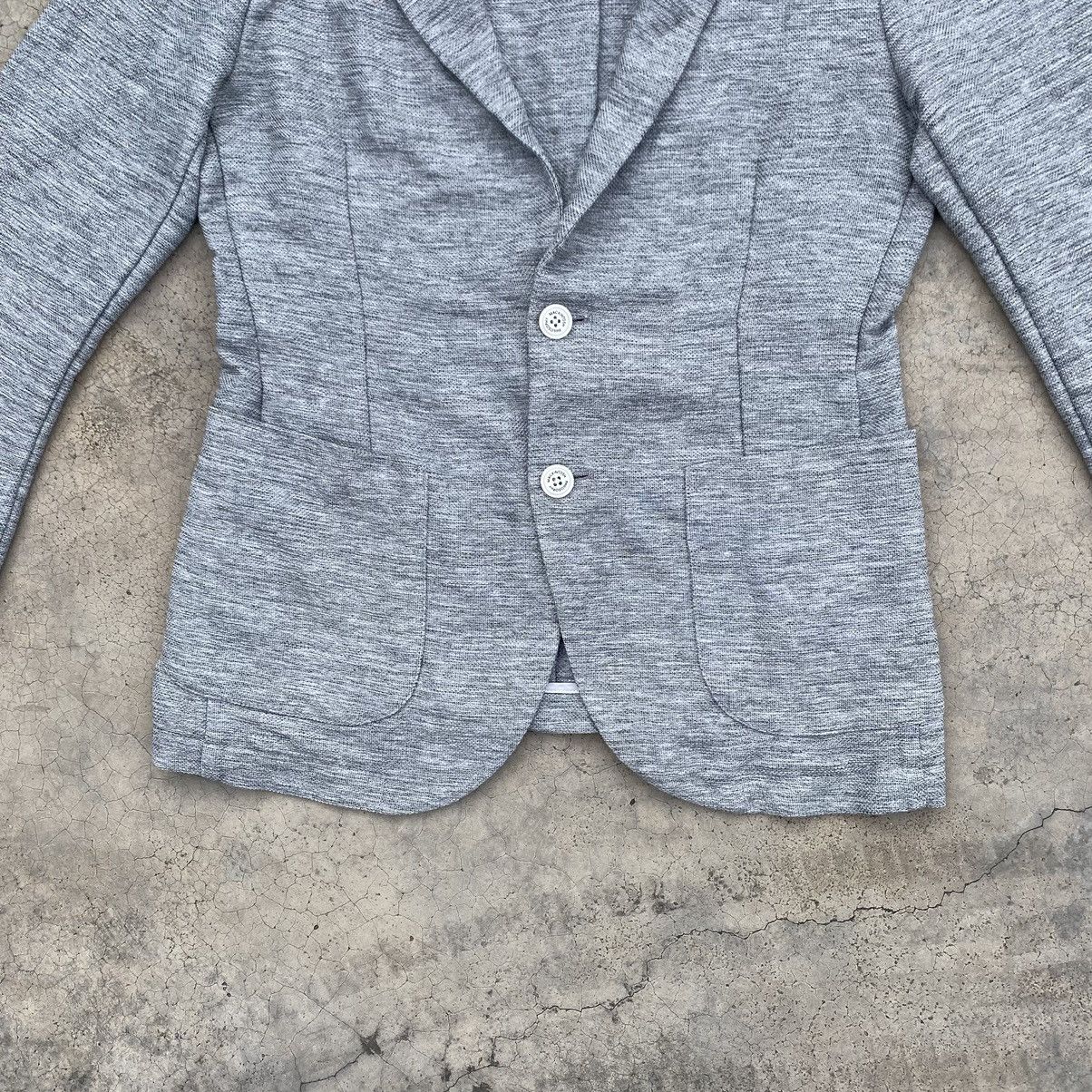 Mackintosh Mackintosh Philosophy Trotter Light Grey Jersey Blazer Size 36R - 6 Thumbnail