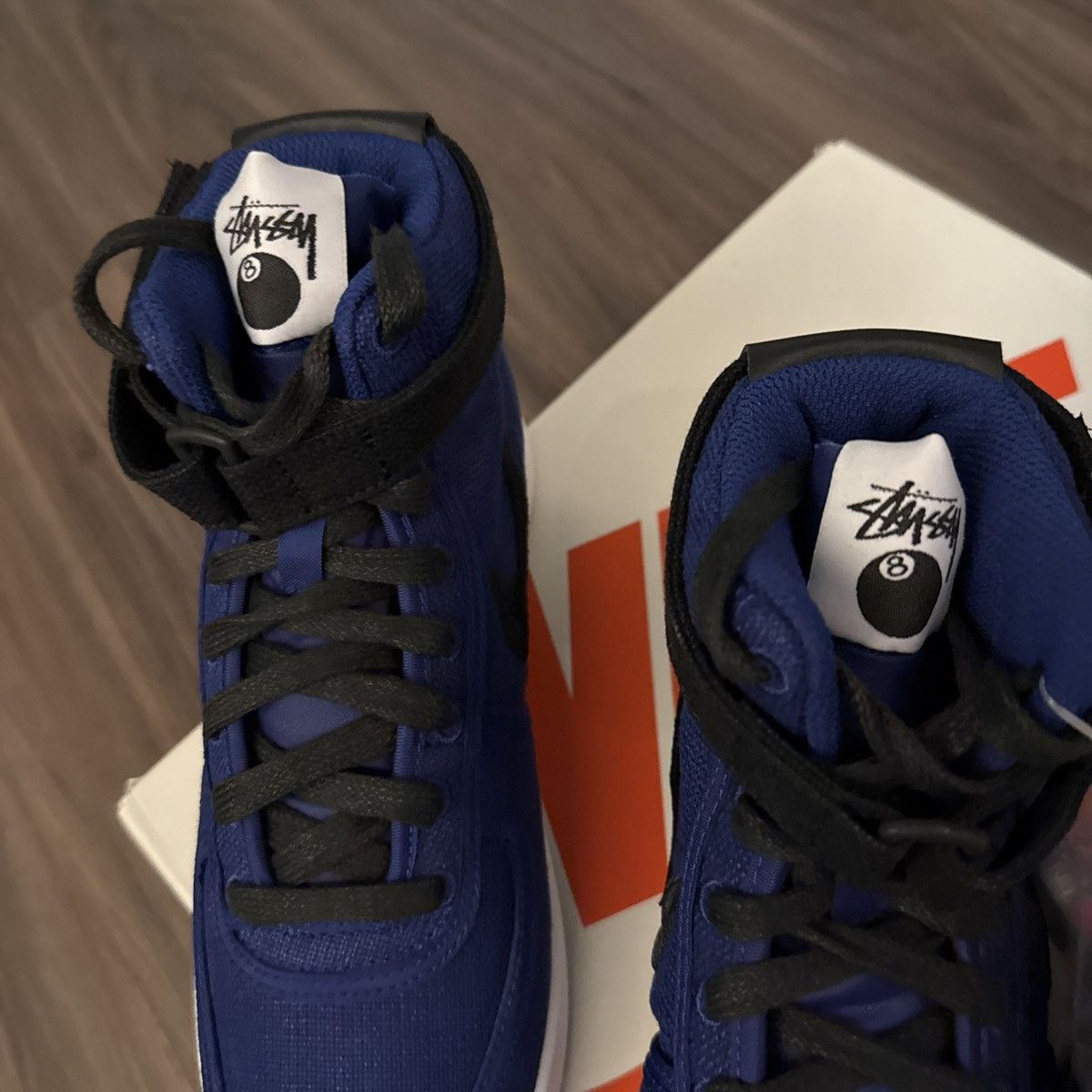 Nike × Stussy Nike x Stüssy Vandal High SP Deep Royal Blue Size 6.5 Size US 6 / EU 39 - 6 Thumbnail