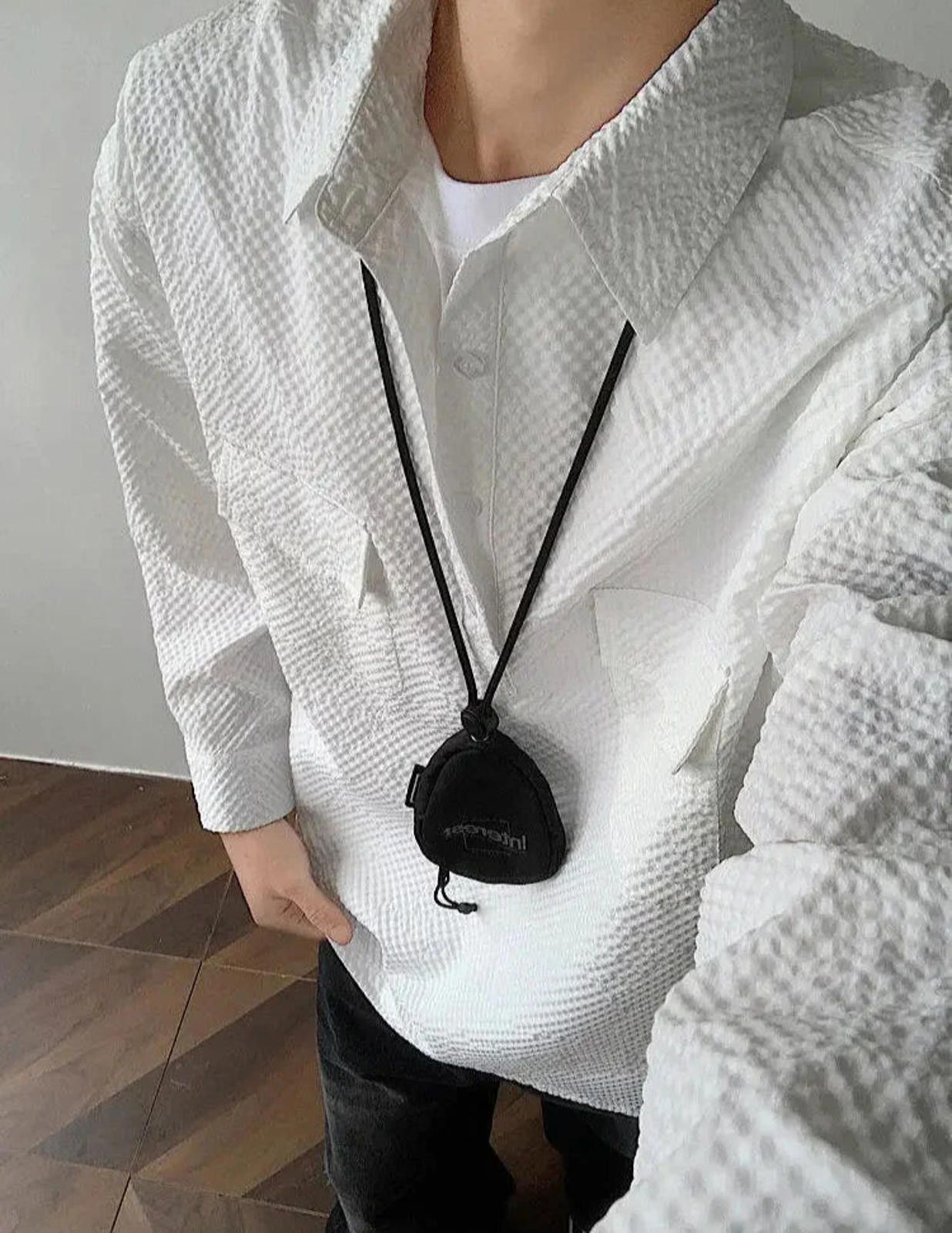 Other Textured Throwover Shirt Size US M / EU 48-50 / 2 - 3 Thumbnail