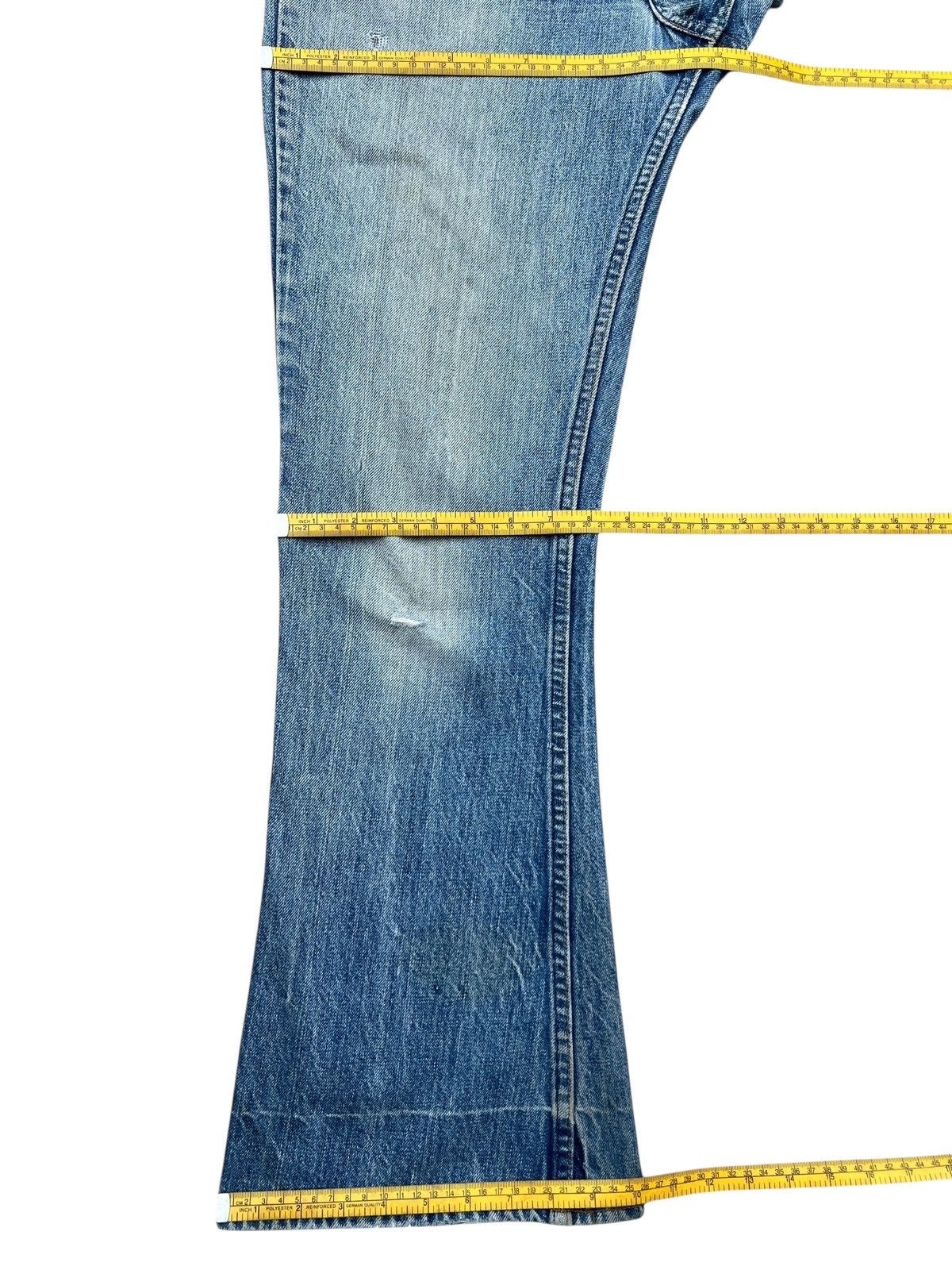 Levi's Vintage 60s Levis 646 Bootcut Distressed Denim Jeans 32x31 Size US 32 / EU 48 - 16 Thumbnail