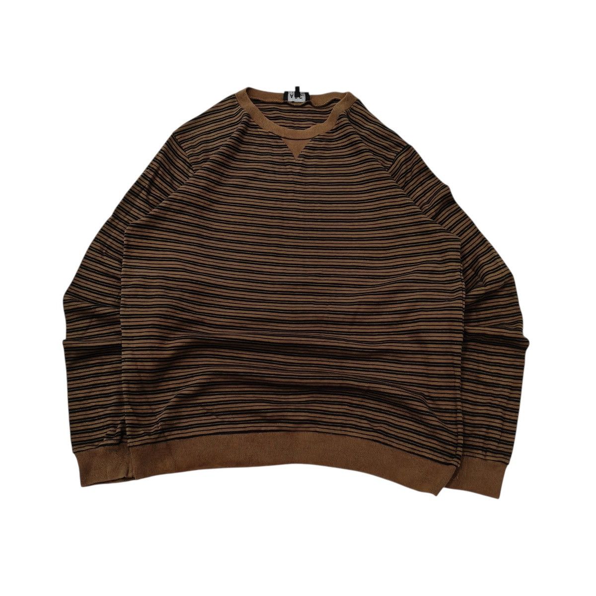 A.P.C. Vintage A.P.C Stripe Crewneck Sweatshirt Size US L / EU 52-54 / 3 - 1 Thumbnail
