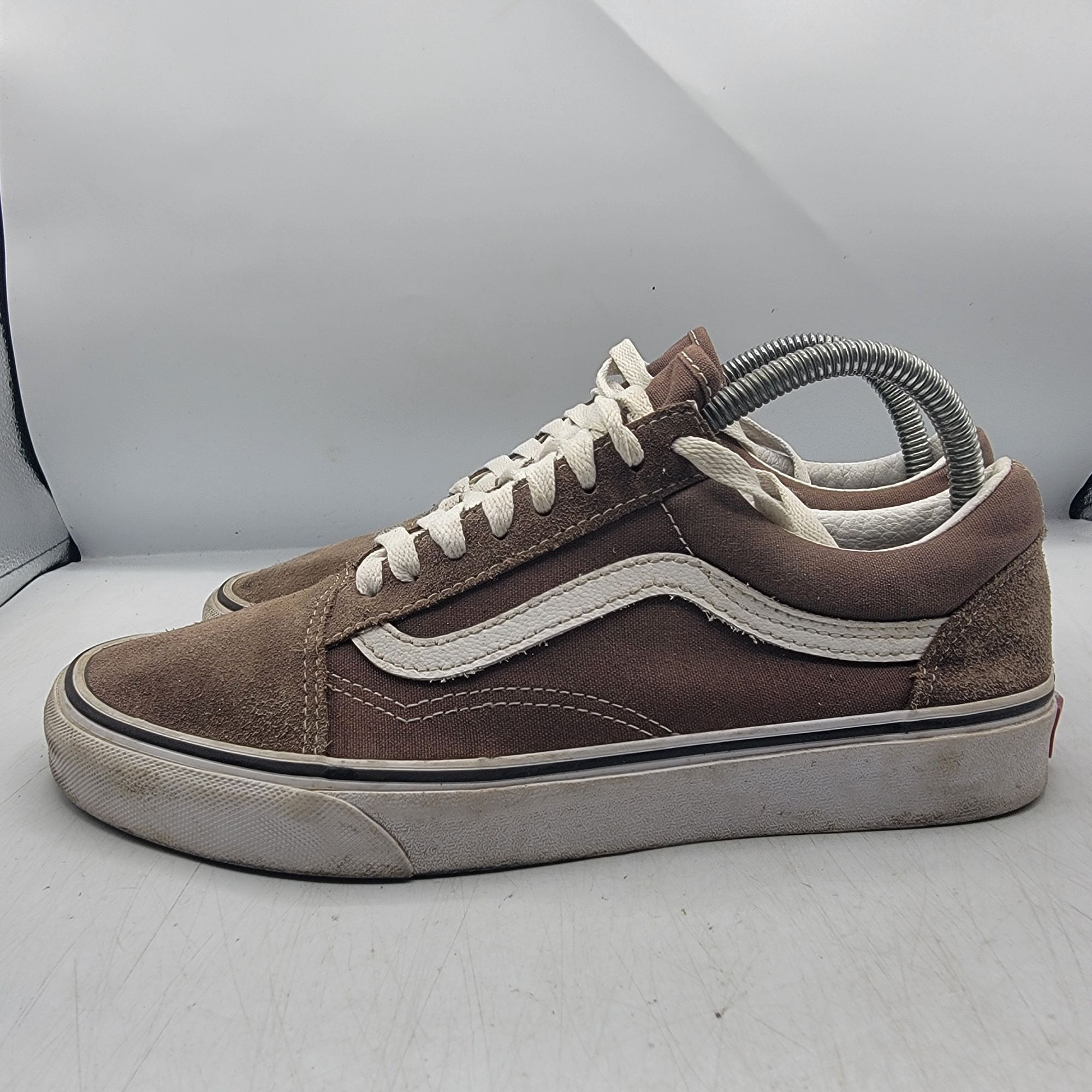 Vans Vans Old Skool Womens 9 Brown Sneaker Shoes Low Top Lace Up Size US 9 / IT 39 - 12 Thumbnail