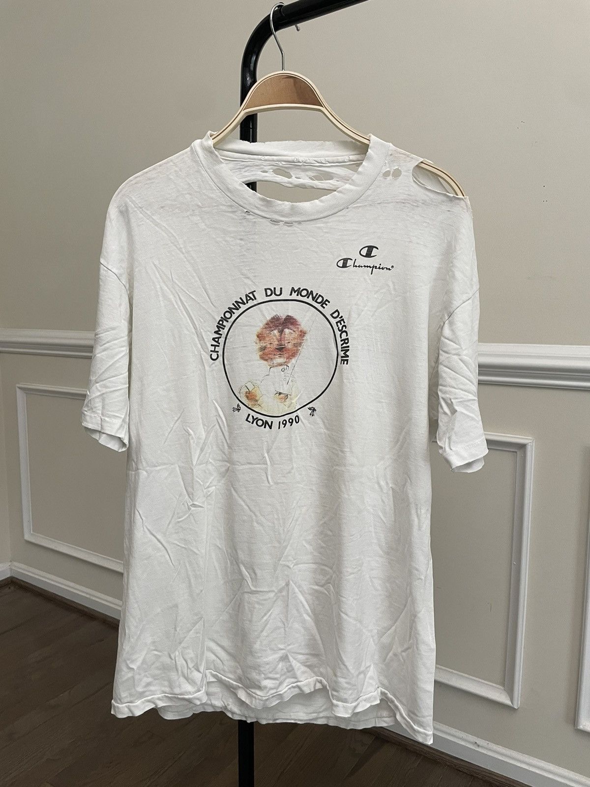 Vintage Vintage 90s Graphic Tee Thin Shirt 4GSeller Unsoundrags ERD Size US L / EU 52-54 / 3 - 3 Thumbnail