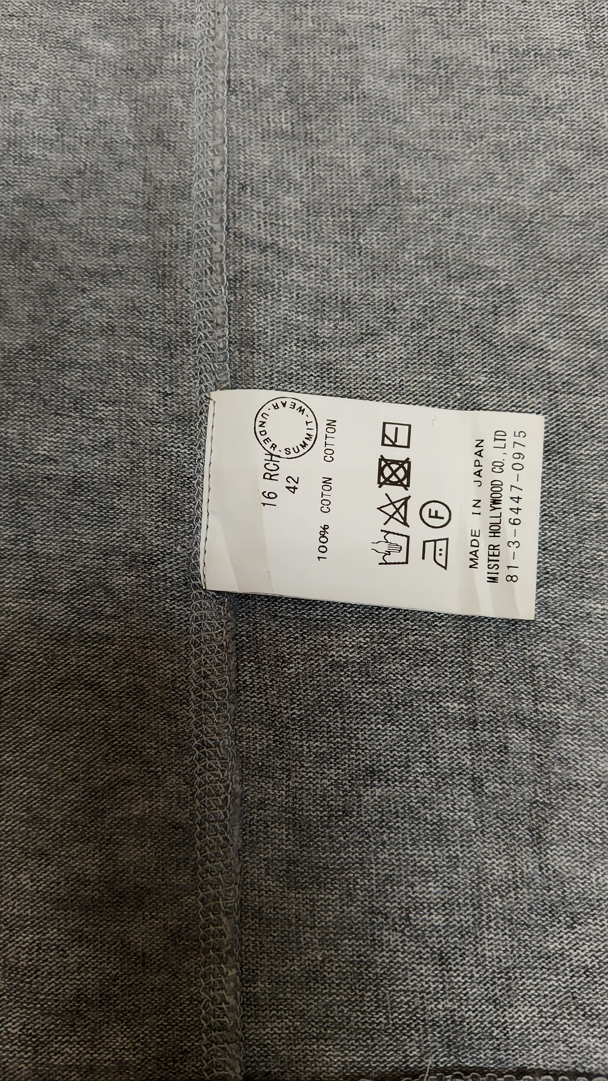 N.Hoolywood Mister Hollywood Under Summit Wear Pocket Tee Size US L / EU 52-54 / 3 - 7 Thumbnail