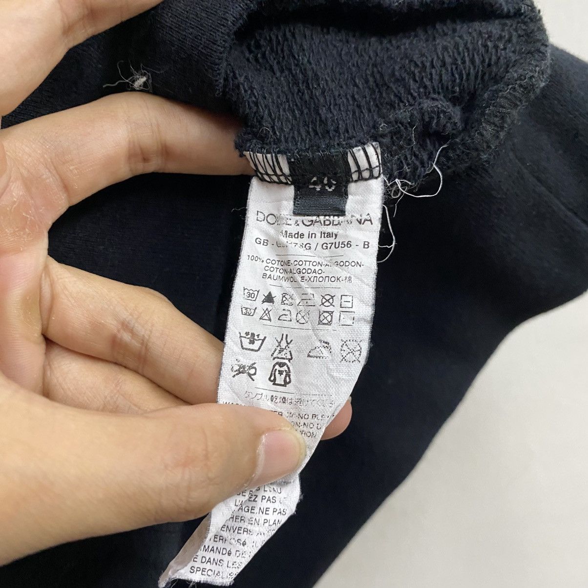 Dolce & Gabbana Dolce Gabbana Vintage Gym Collection Men Small Hoodie Zipper Size US S / EU 44-46 / 1 - 12 Thumbnail