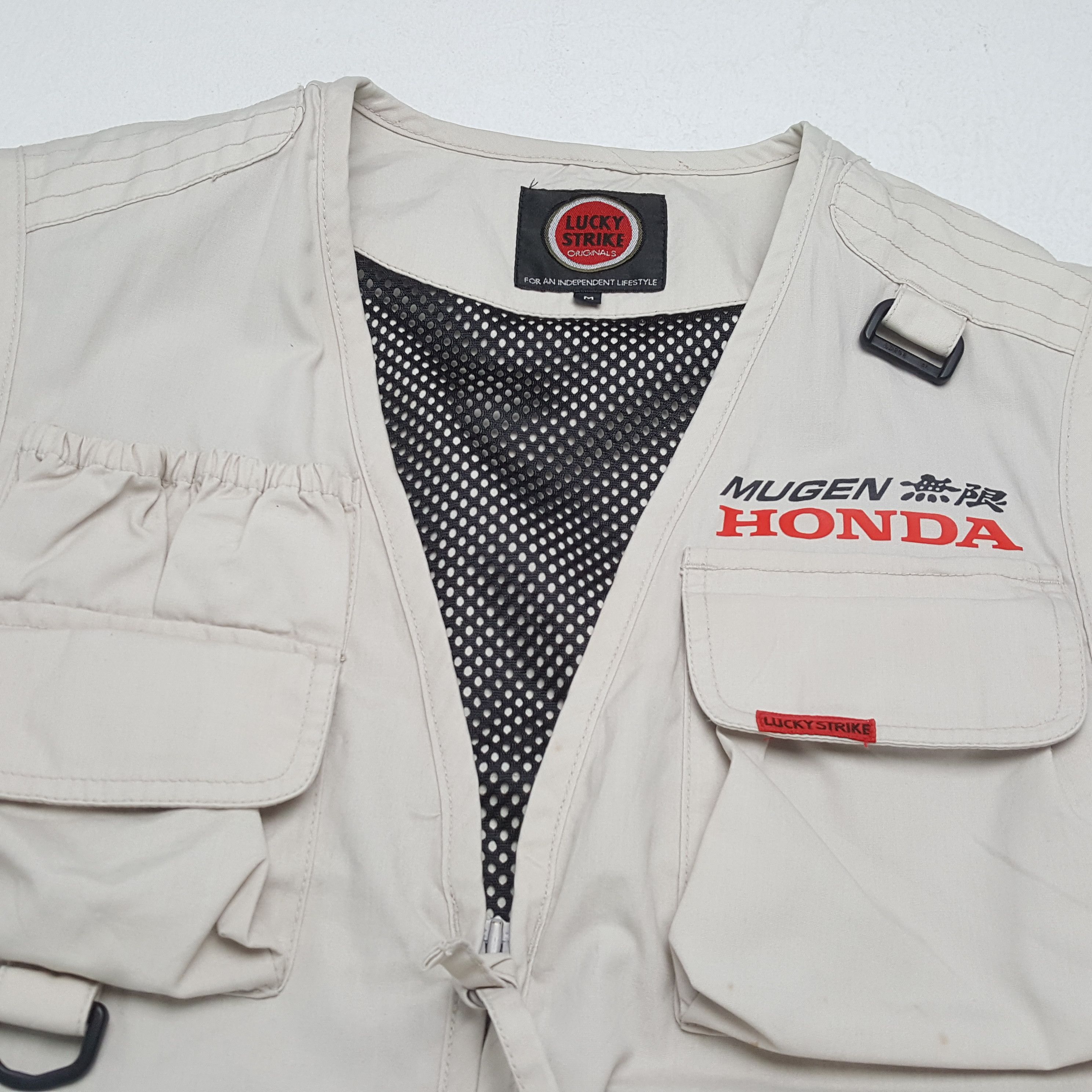 Vintage MUGEN HONDA Vest Japanese Motorsports Custom Art Size US M / EU 48-50 / 2 - 7 Thumbnail