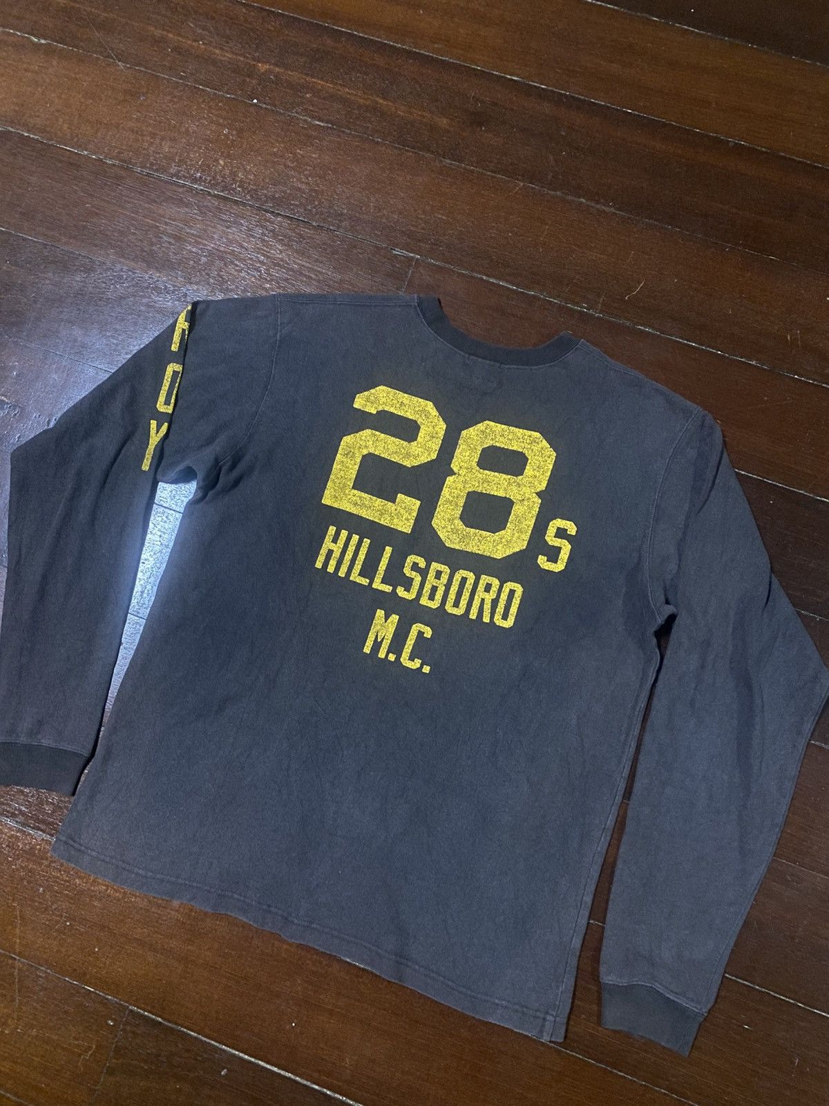 Warehouse & Co. Vintage PHERROW charlies bros hillsboro m.c longsleeve tee Size US L / EU 52-54 / 3 - 12 Thumbnail