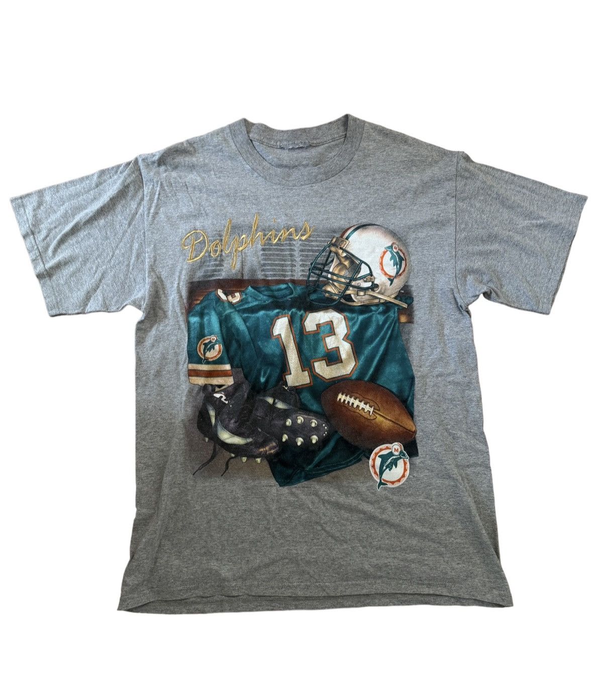 NFL Miami Dolphins Gold tee Size US L / EU 52-54 / 3 - 1 Thumbnail