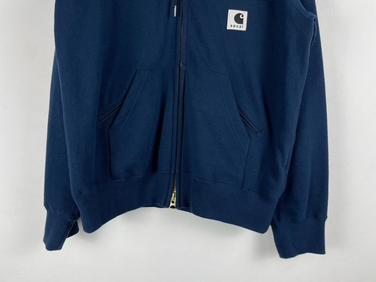 Carhartt Wip × Sacai Sacai x Carhartt WIP SS26 Zip-Up Hoodie Size US M / EU 48-50 / 2 - 9 Thumbnail