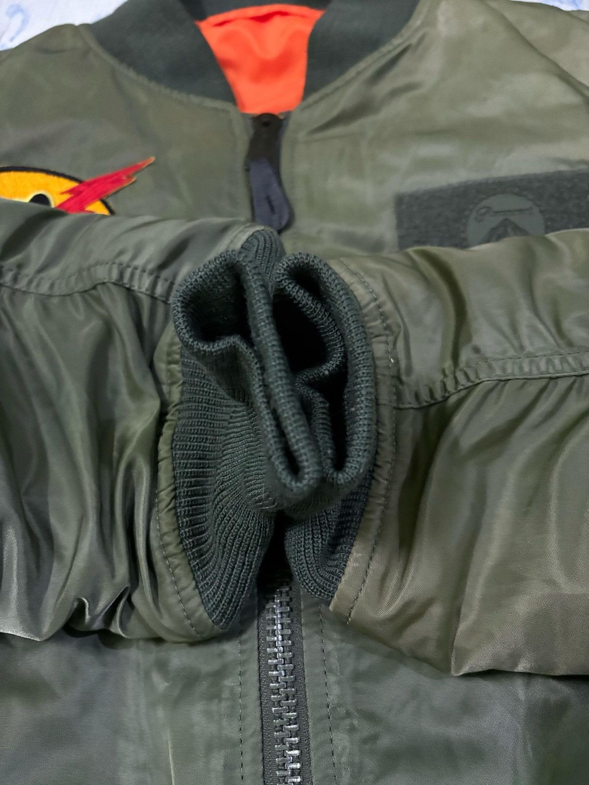 Alpha Industries Alpha Industries MA-1 Bomber Jacket Top Gun Design Size US M / EU 48-50 / 2 - 9 Thumbnail