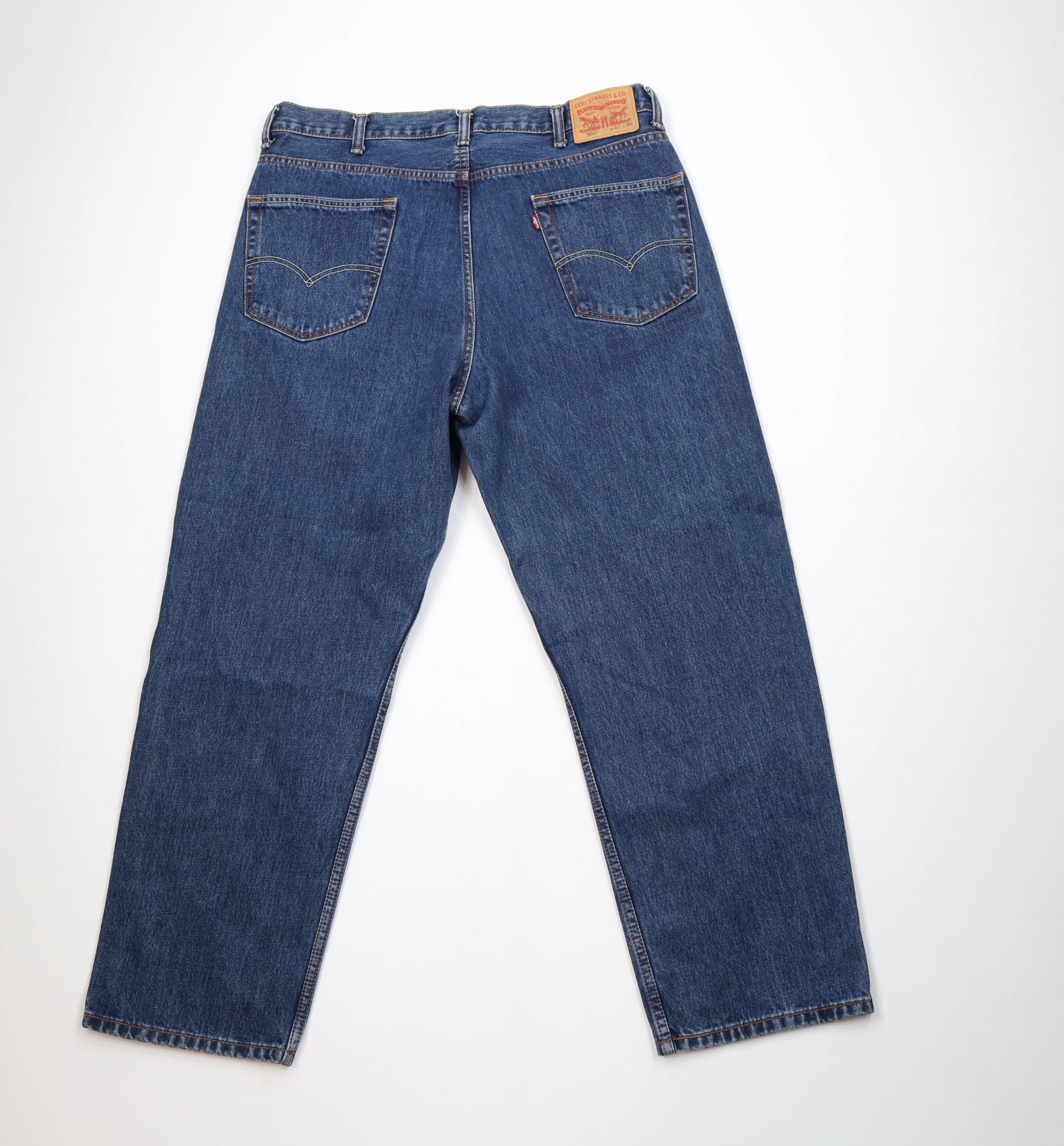 Levi's Vintage Y2K Levis 550 Relaxed Fit Denim Jeans Blue Cotton Size US 40 / EU 56 - 7 Thumbnail