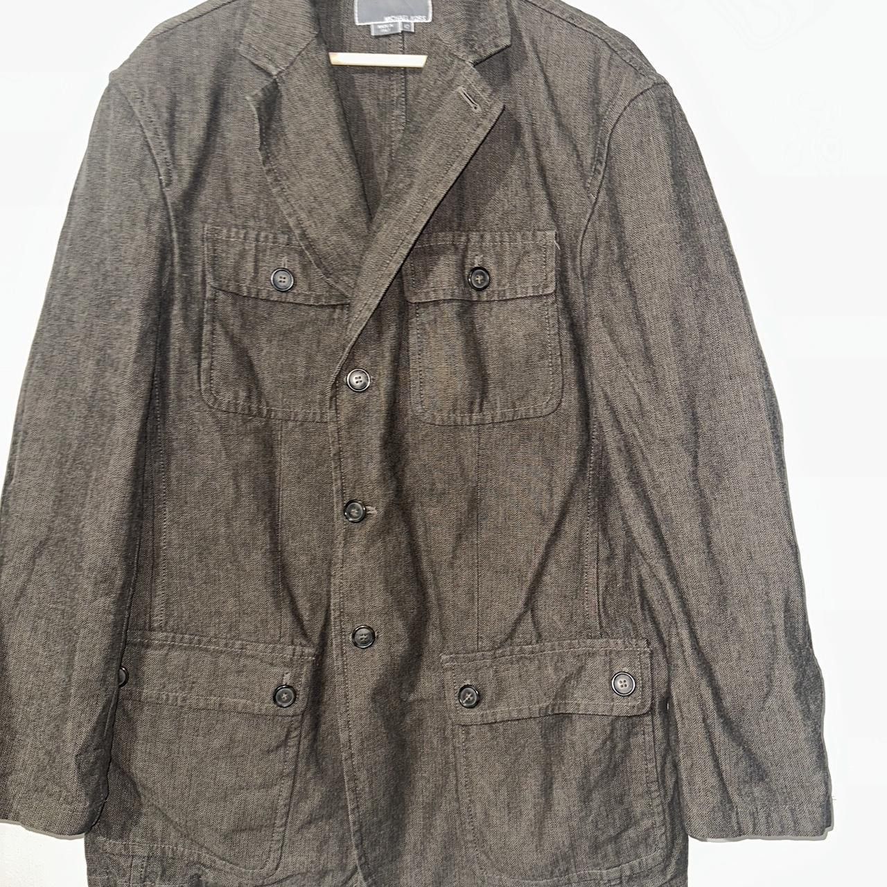 Michael Kors Michael Kors Brown Sports Jacket (Size 42) | Made in Italy Size US XS / EU 42 / 0 - 1 Thumbnail