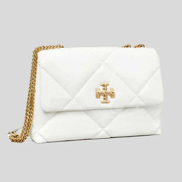 Tory Burch os11x0326 Size: OS / Kira Diamond Quilt Shoulder Bag Ivory Size ONE SIZE - 2 Thumbnail