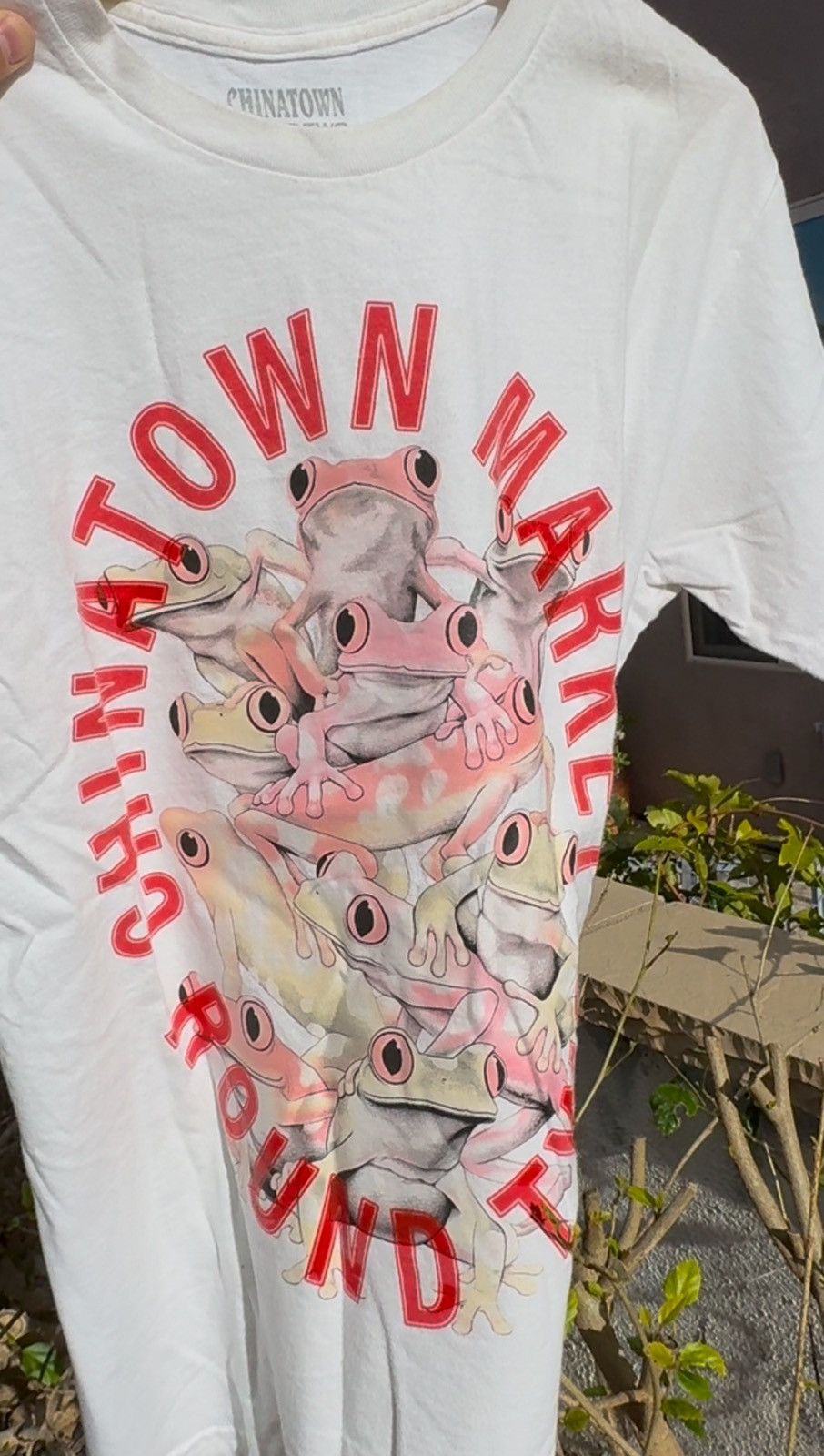Market × Round Two Chinatown Market x Round Two UV Frog T-Shirt Size US M / EU 48-50 / 2 - 2 Thumbnail