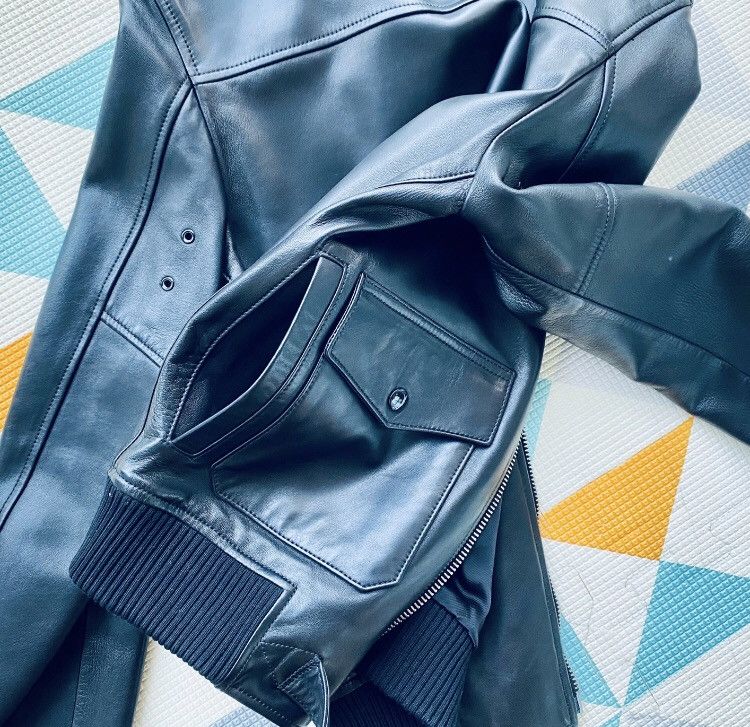 Saint Laurent Paris × Yves Saint Laurent Saint Laurent slp13ss First Year Flying Jacket Leather Size US S / EU 44-46 / 1 - 7 Thumbnail