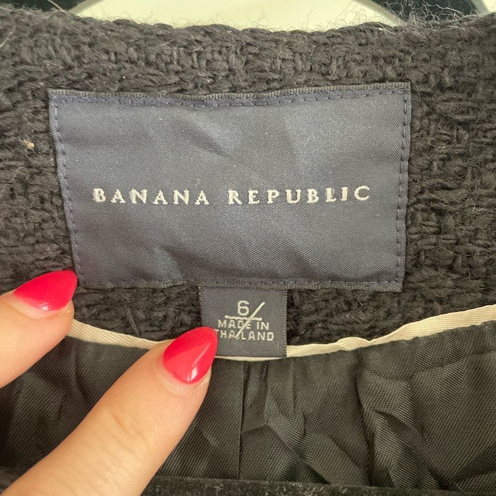 Banana Republic Black banana republic shawl with buttons Size M / US 6-8 / IT 42-44 - 2 Thumbnail