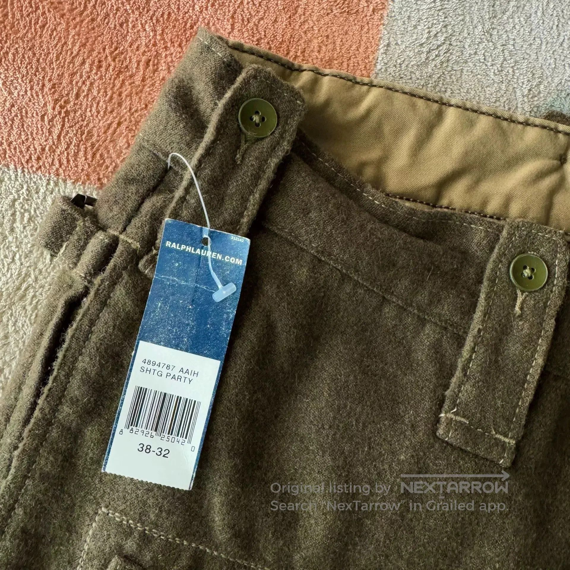 Polo Ralph Lauren Ralph Lauren Wool Cargo Pants. Size US 29 - 4 Thumbnail