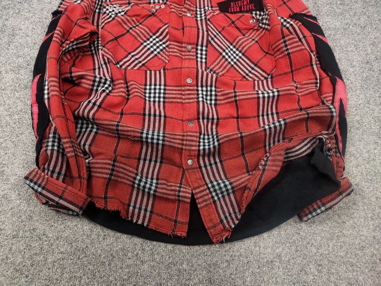 Diesel Diesel alchemy from above Distressed Plaid Flannel Shirt Size US M / EU 48-50 / 2 - 5 Thumbnail