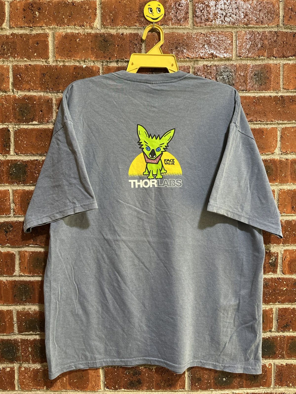 Girl Skateboards Vintage ThorLabs Face Value Faded Tee Size US XL / EU 56 / 4 - 1 Thumbnail