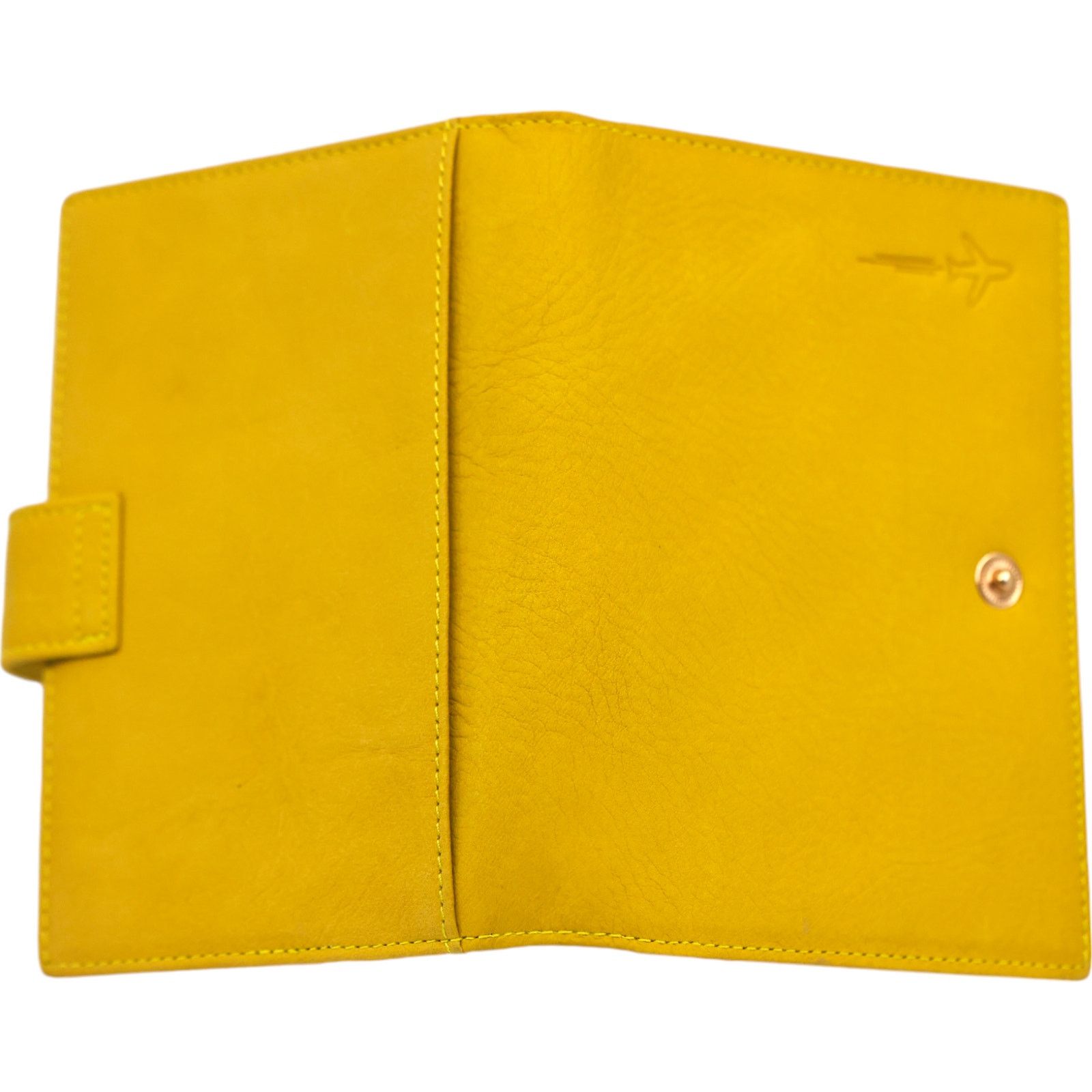 Other Borgasets Stay Gold Leather Passport Wallet Size ONE SIZE - 11 Thumbnail