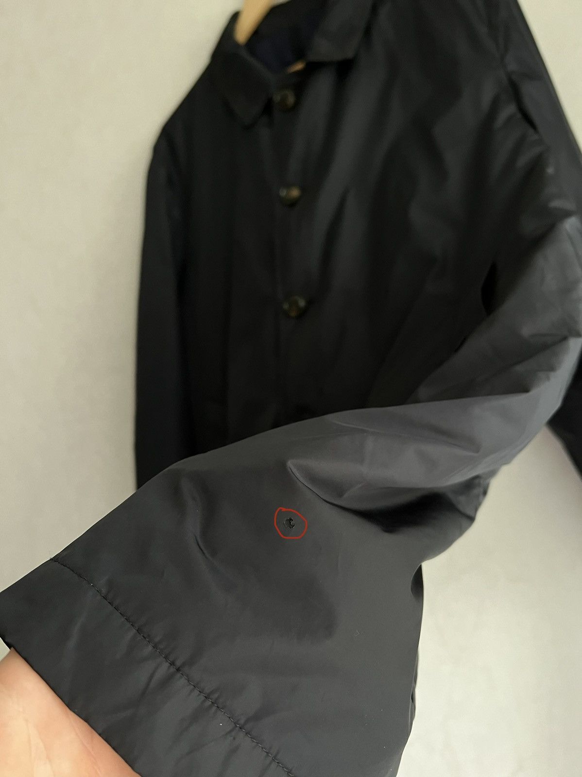 Moncler Moncler Basilic Coat Light Trench Black edition Logo Size US M / EU 48-50 / 2 - 7 Thumbnail