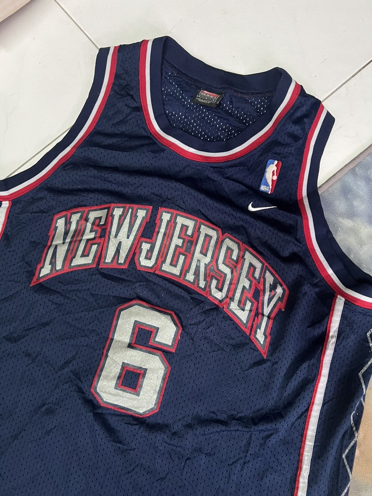 Nike Vintage NBA nike New Jersey Size US L / EU 52-54 / 3 - 2 Thumbnail
