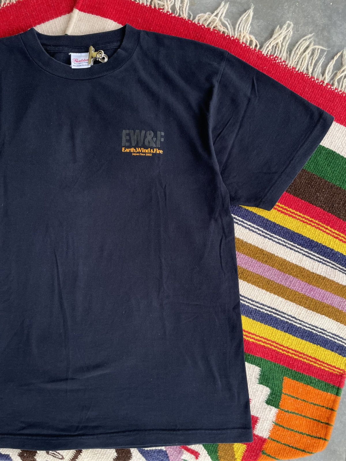 Band Tees × Vintage VTG 00s Earth, Wind & Fire, Japan Tour 2002 Size US L / EU 52-54 / 3 - 3 Thumbnail