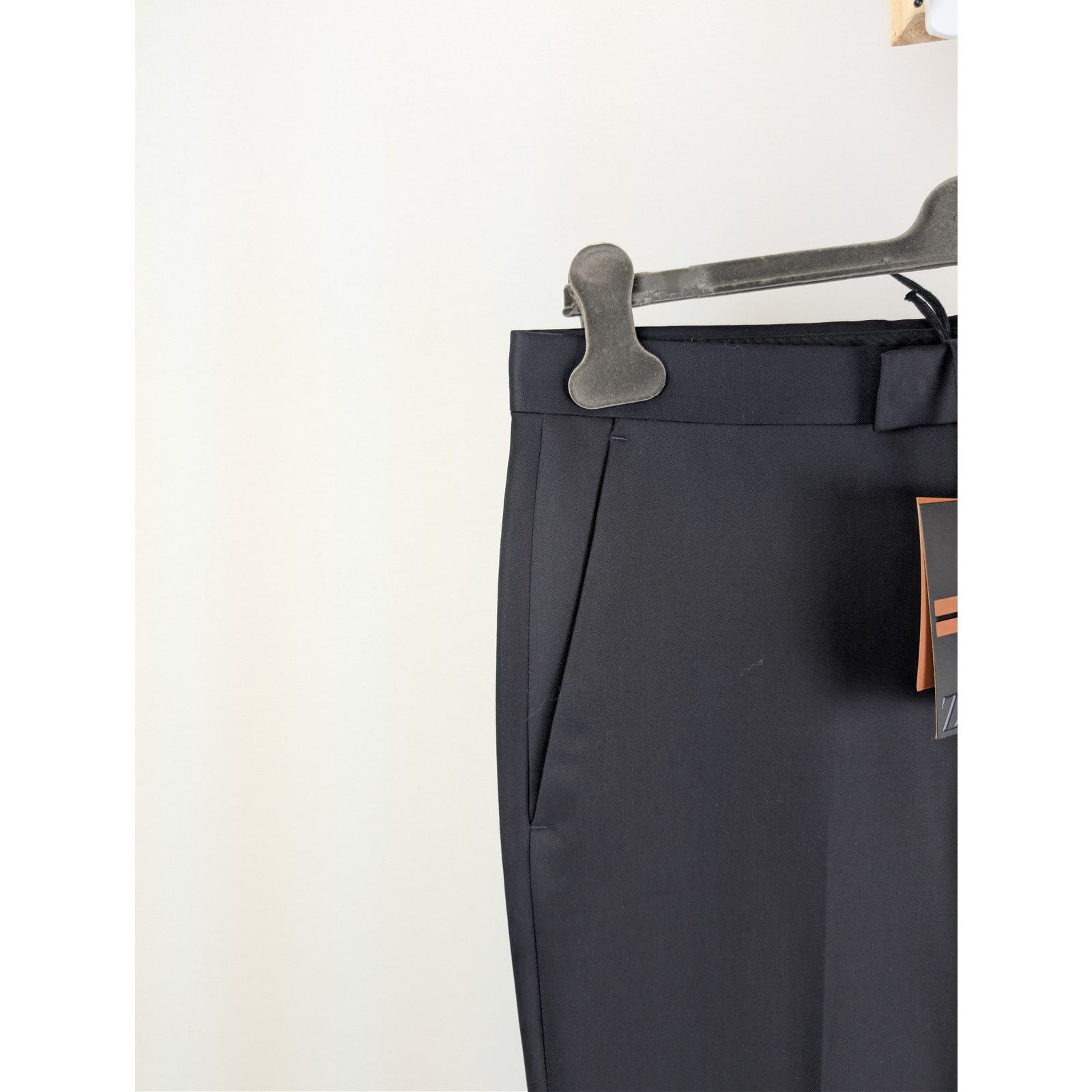 Ermenegildo Zegna o1rshd1 Mens Suit - Blazer and Casual Pants in Black Size US M / EU 48-50 / 2 - 18 Thumbnail