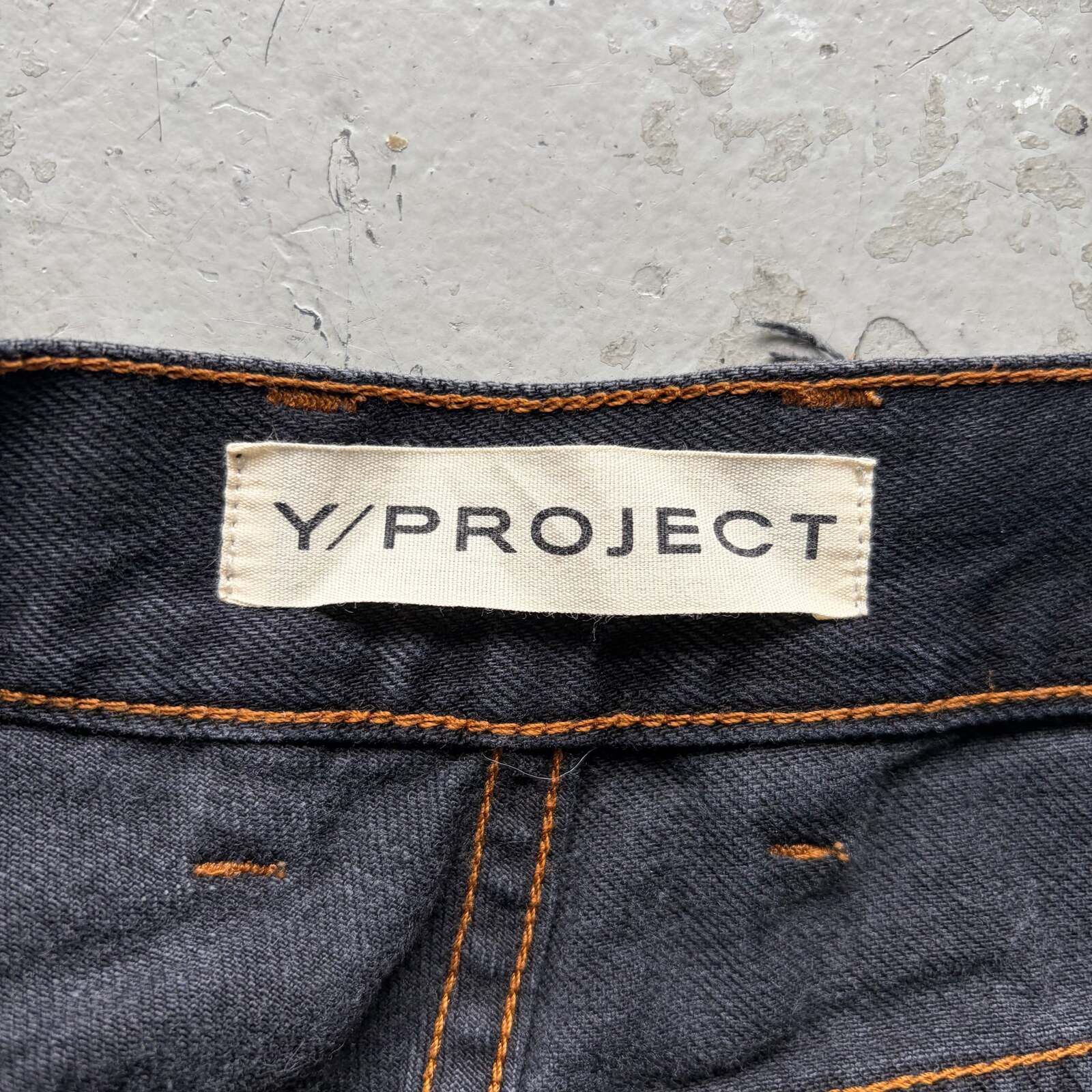 Y/Project Y Project Black Panel Buttons Jeans (30) Size US 30 / EU 46 - 4 Thumbnail