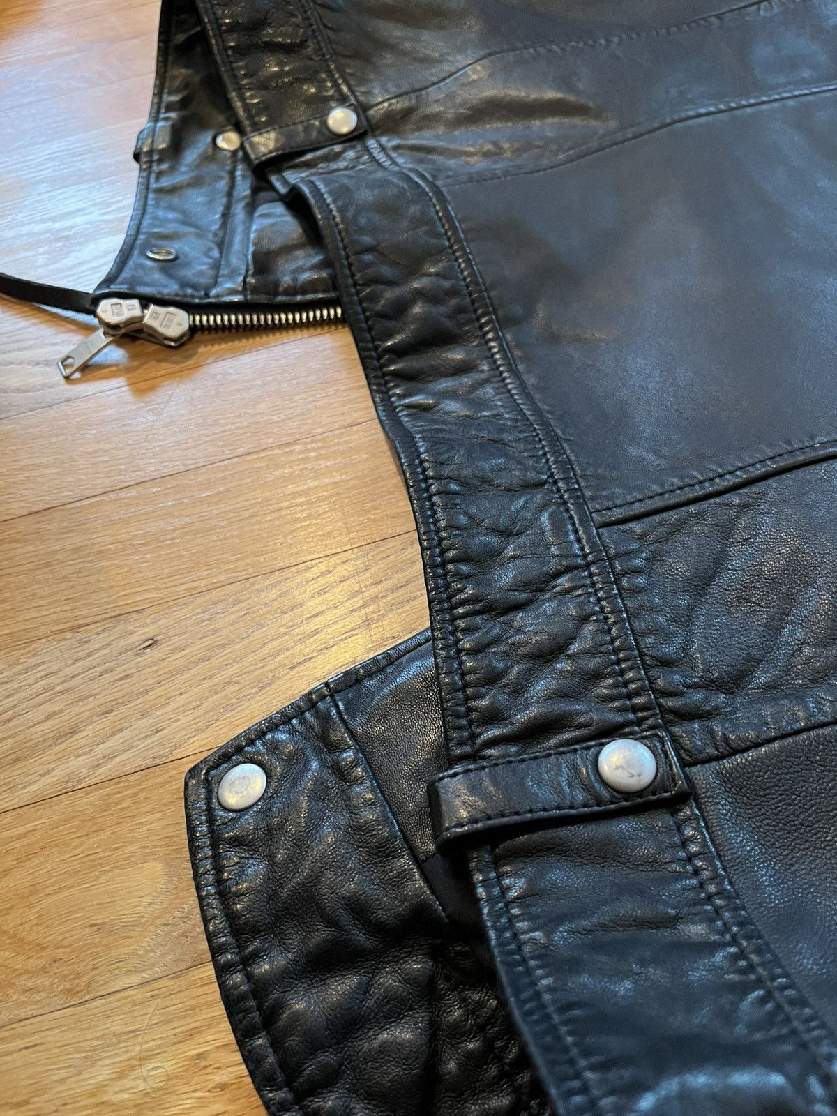 Allsaints Allsaints Milo Leather Biker Jacket Size US M / EU 48-50 / 2 - 10 Thumbnail