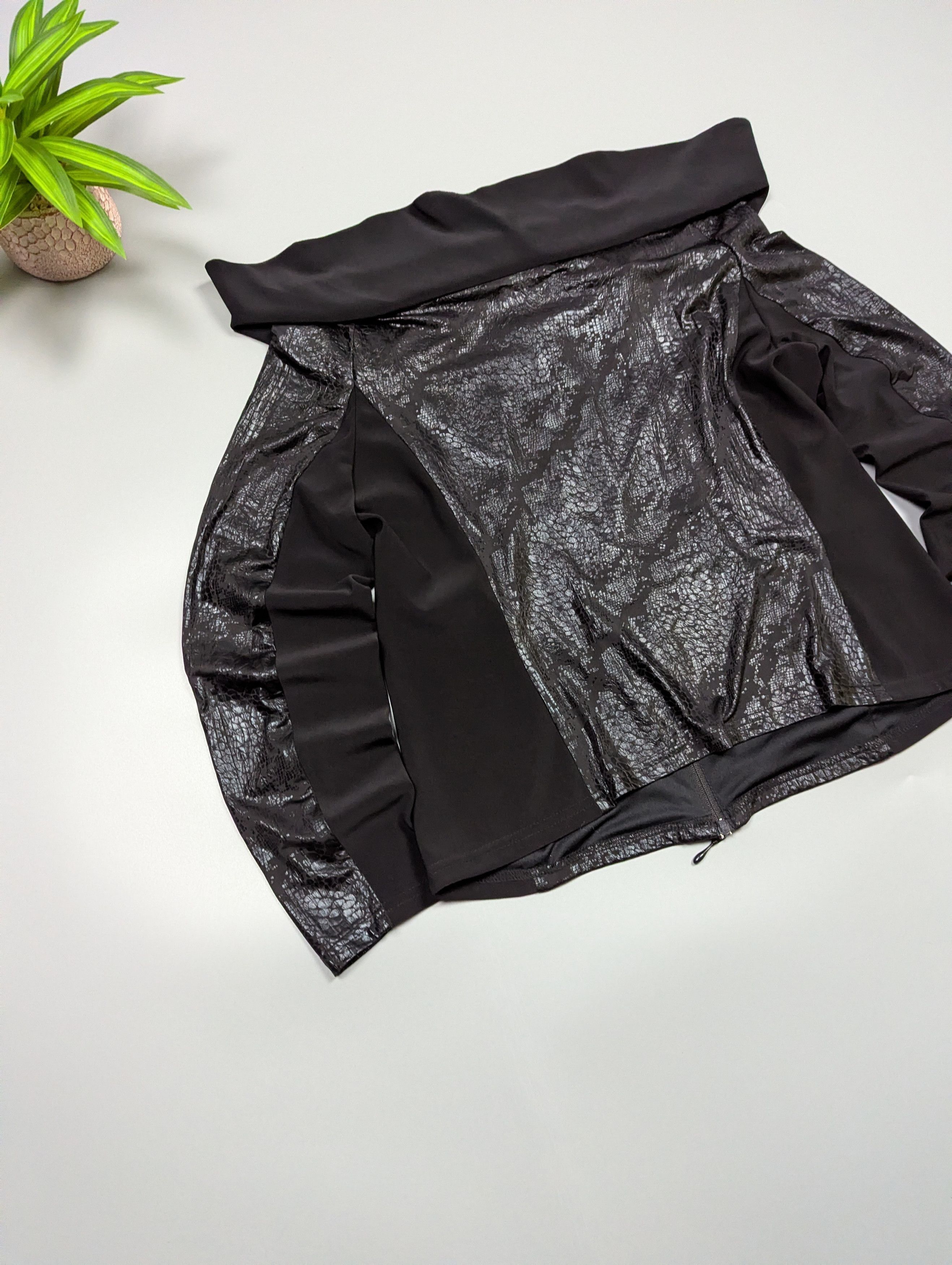 Joseph Ribkoff Joseph Ribkoff VTG Women's Metallic Black Jacket US15 Size XL / US 12-14 / IT 48-50 - 14 Thumbnail