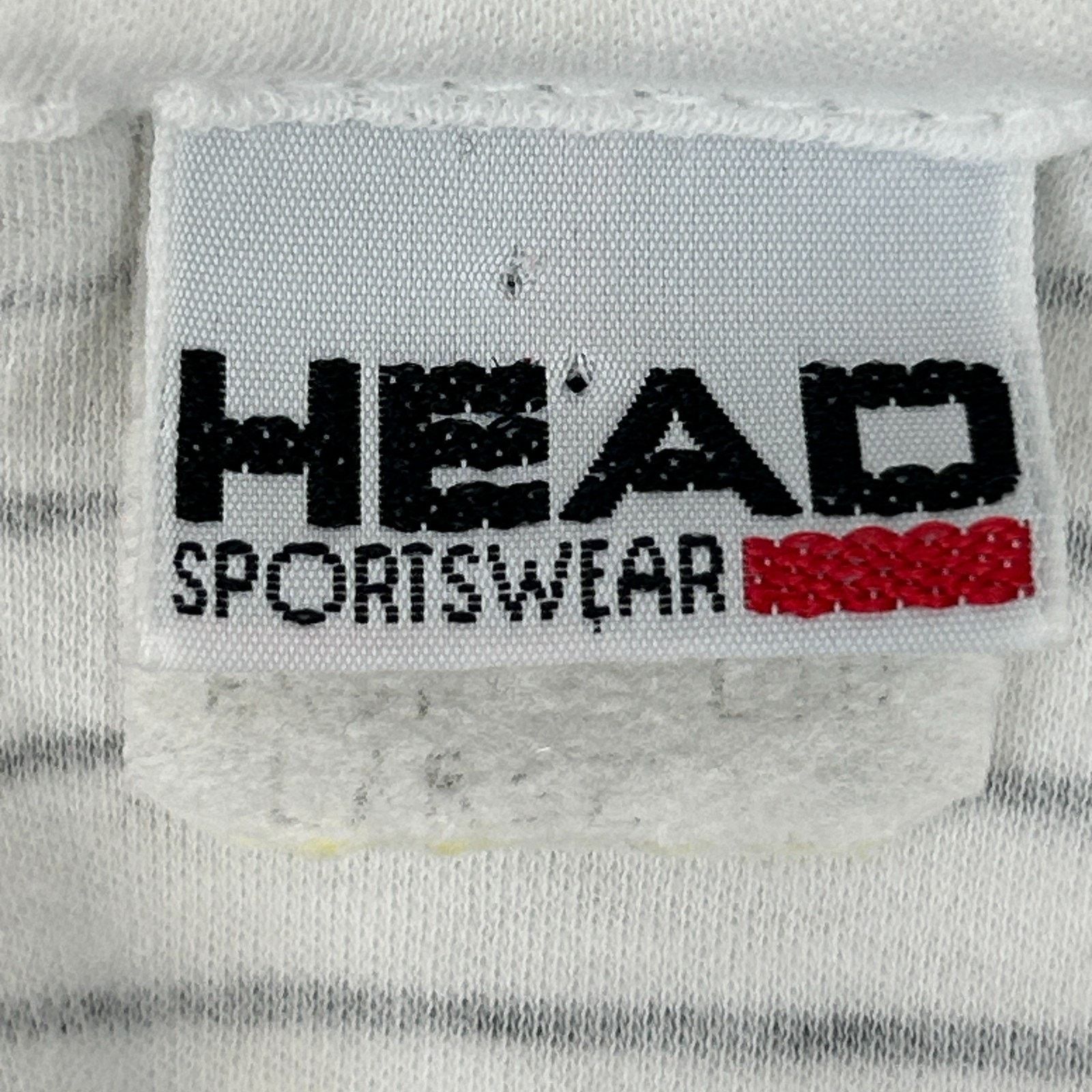Vintage Vintage 90s Head Sportswear Polo Shirt White Tennis Womens L Size L / US 10 / IT 46 - 7 Thumbnail