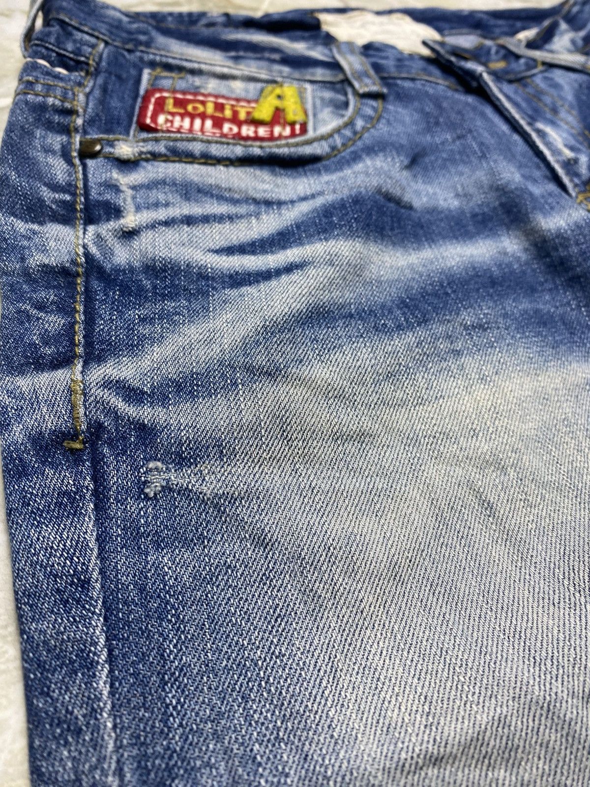 Japanese Brand Rare Lolita Children Distressed Jeans Size US 28 / EU 44 - 11 Thumbnail