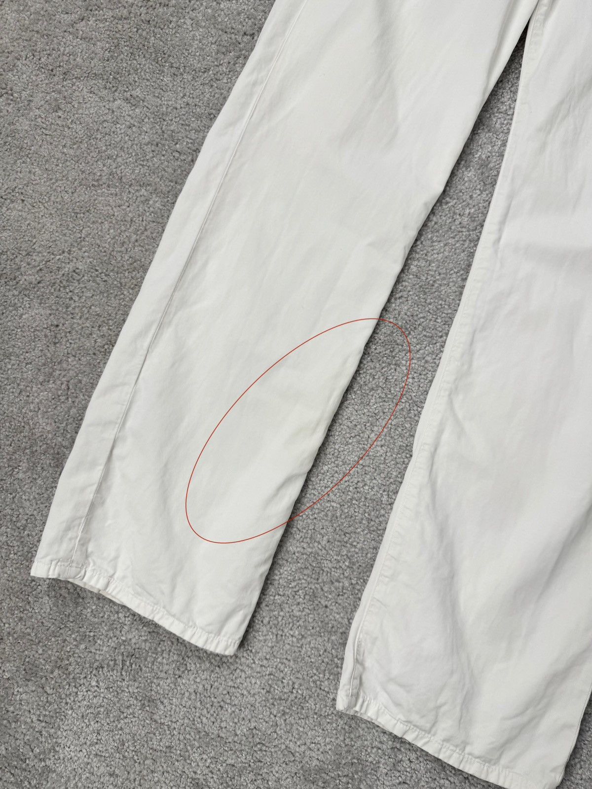 Stone Island Stone Island Jeans Pants Size 34 Mens Cream Cottone Linen Size US 34 / EU 50 - 12 Thumbnail