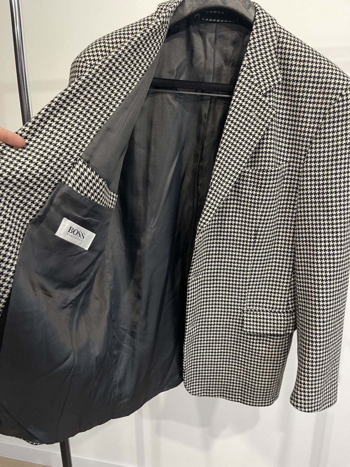 Hugo Boss Vintage cashmere wool blazer sport coat classic blazer XL Size 42R - 6 Thumbnail