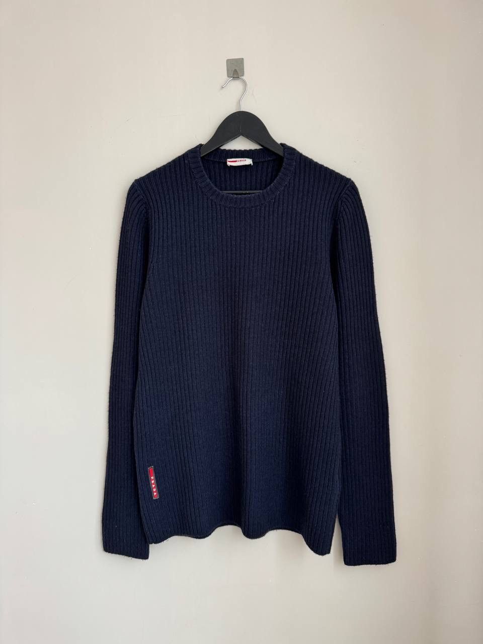 Prada Prada men's wool sweater with logo size L Size US L / EU 52-54 / 3 - 1 Thumbnail