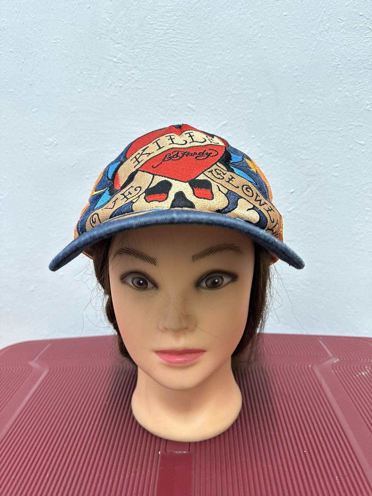 Ed Hardy Ed Hardy Cap by Christian Audigier Vintage Tattoo Size ONE SIZE - 2 Thumbnail