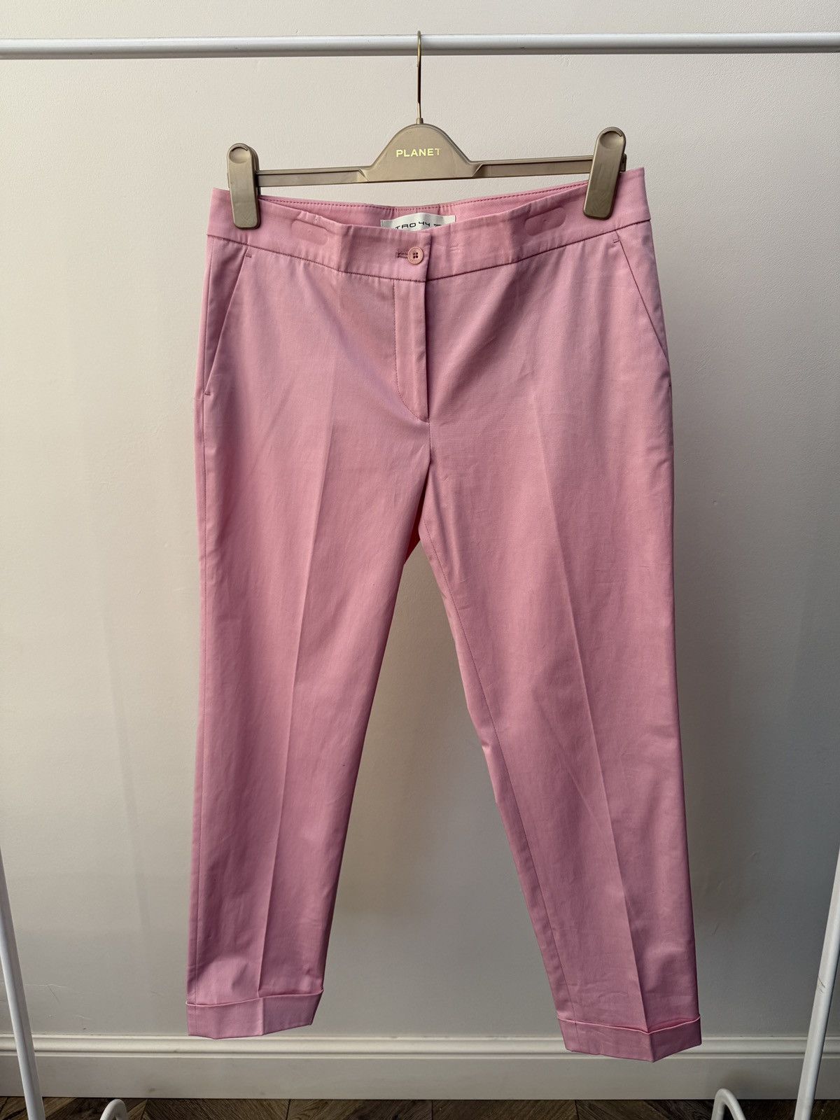 Etro Vintage Etro Luxury Pink Blazer Pants Suit Womens Size M / US 6-8 / IT 42-44 - 8 Thumbnail