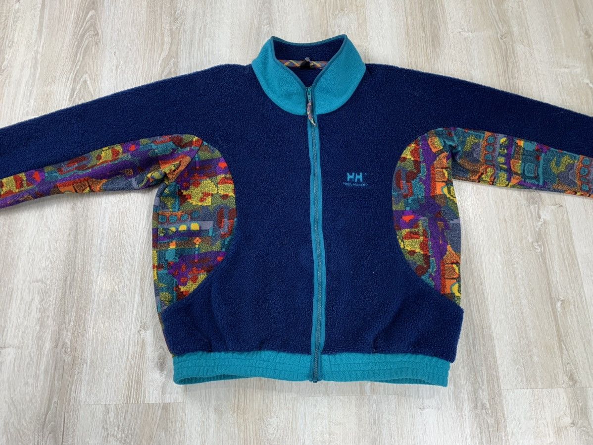 Helly Hansen × Vintage Mens vintage fleece jacket Helly Hansen Size L Size US L / EU 52-54 / 3 - 2 Thumbnail