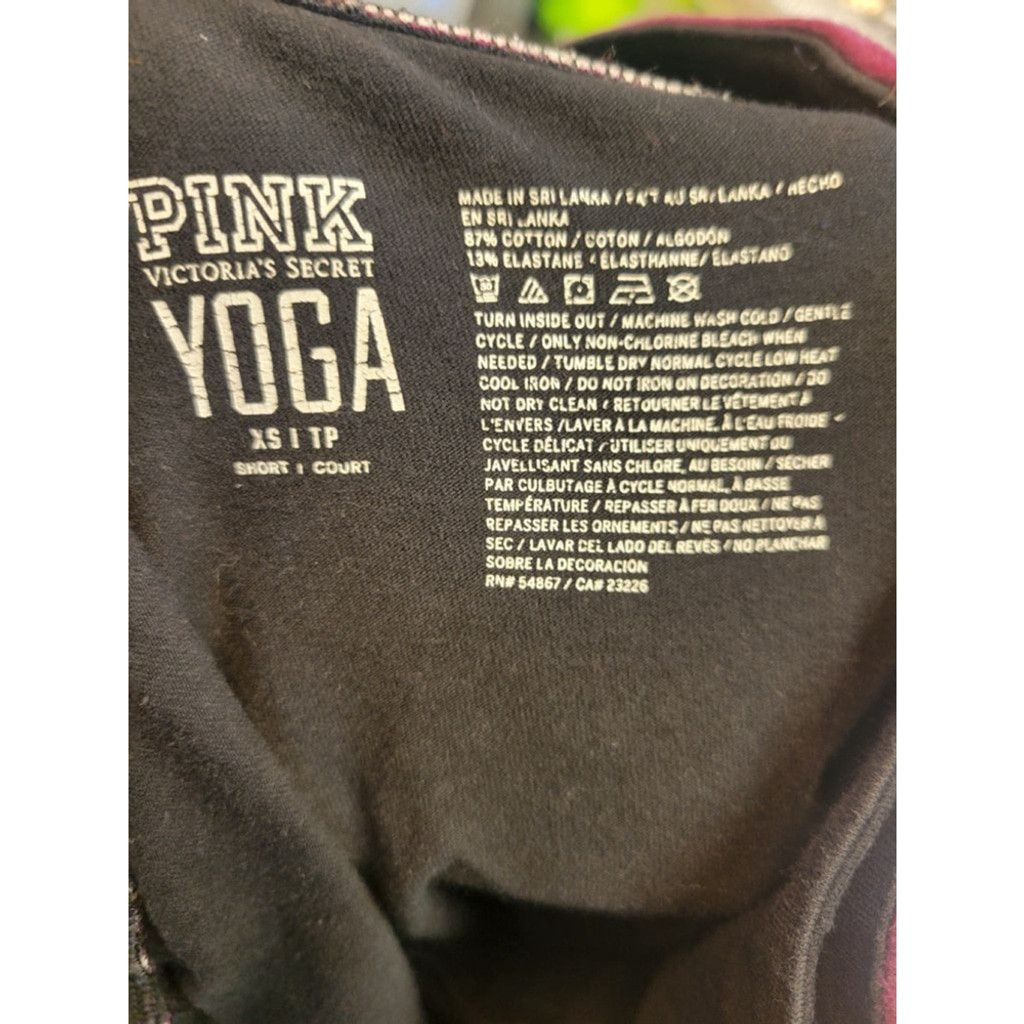 Pink Pink Victoria's Secret Fold Over Yoga Pants XSmall Y2K Size 25" / US 0 / IT 36 - 2 Thumbnail
