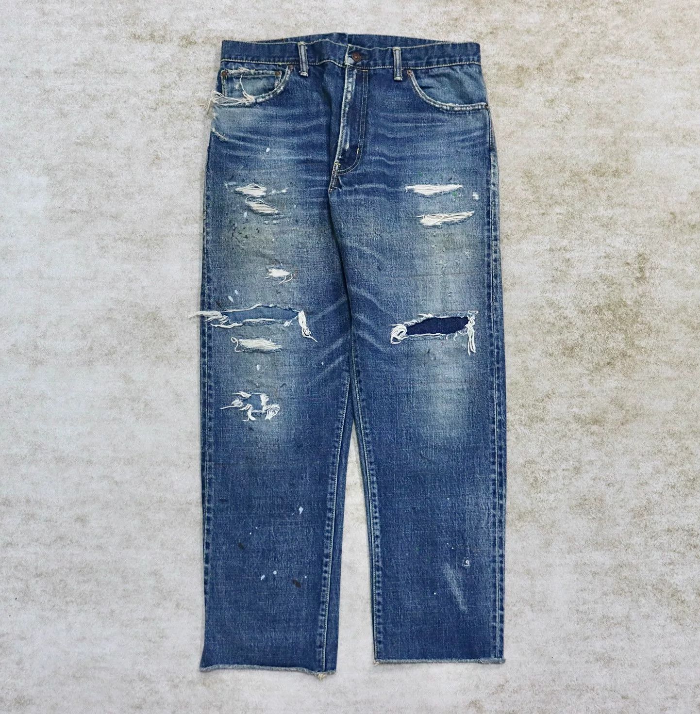 Visvim visvim journeyman pants distressed denim Size US 31 - 1 Thumbnail