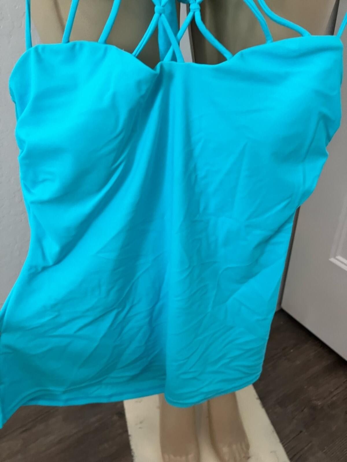 Other Island Escape Strappy Halter Tankini Top - Fuchsia Size ONE SIZE - 8 Thumbnail