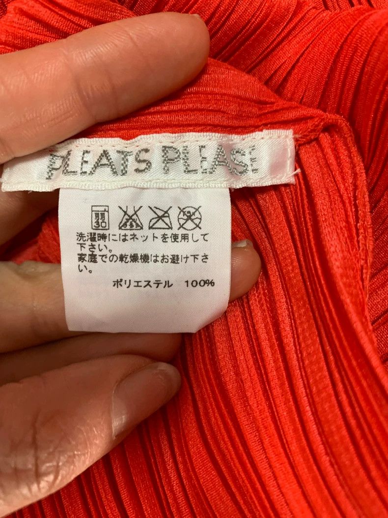 Issey Miyake issey miyake size:3 Vermilion pleated cardigan Size XXS / US 00 / IT 34 - 8 Thumbnail