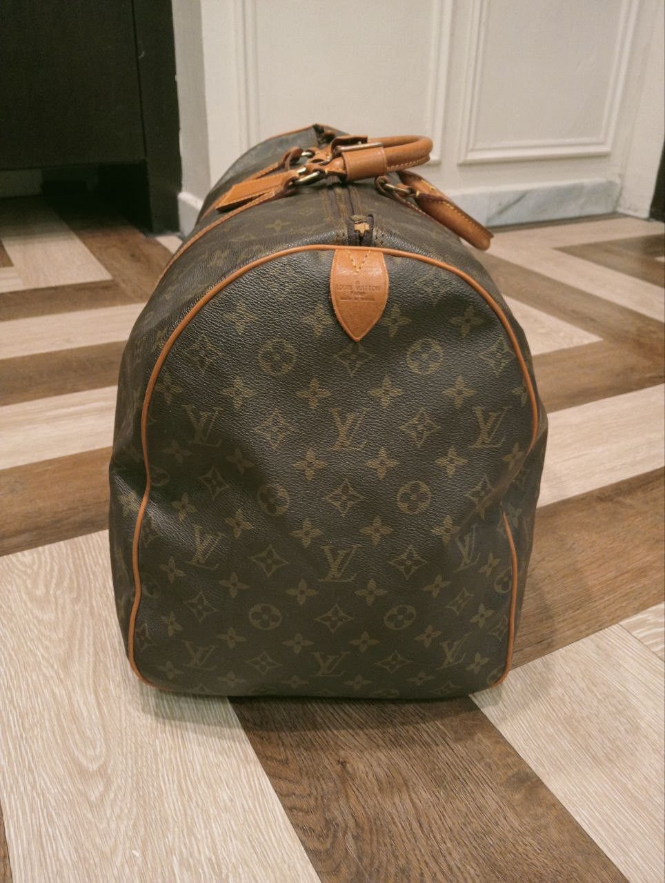 Louis Vuitton VINTAGE LOUIS VUITTON KEEPALL 60 ECLAIR BAG Size ONE SIZE - 9 Thumbnail