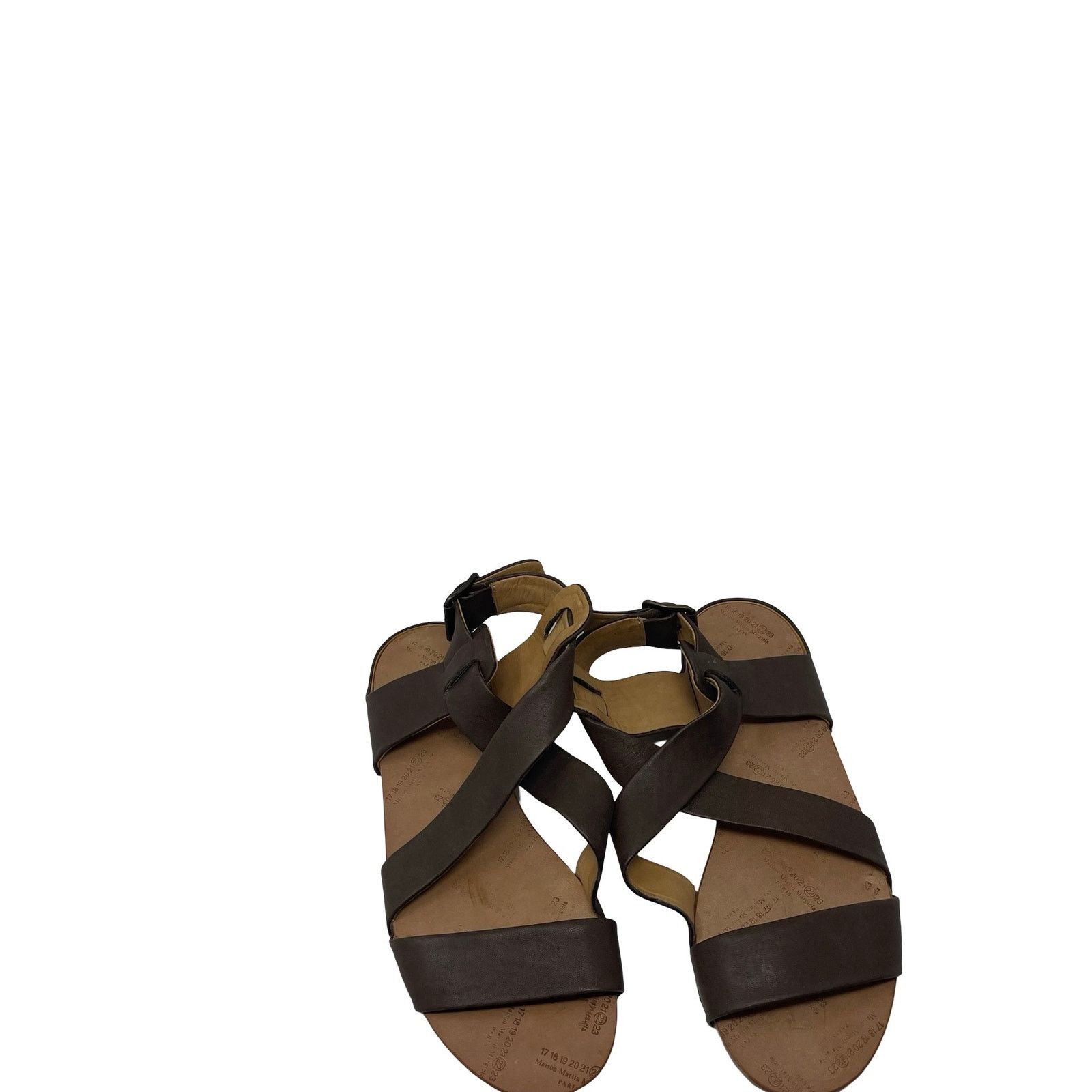 Maison Margiela MAISON MARTIN MARGIELA LINE 22 Criss-Cross Sandal 37 Size US 7 / IT 37 - 3 Thumbnail