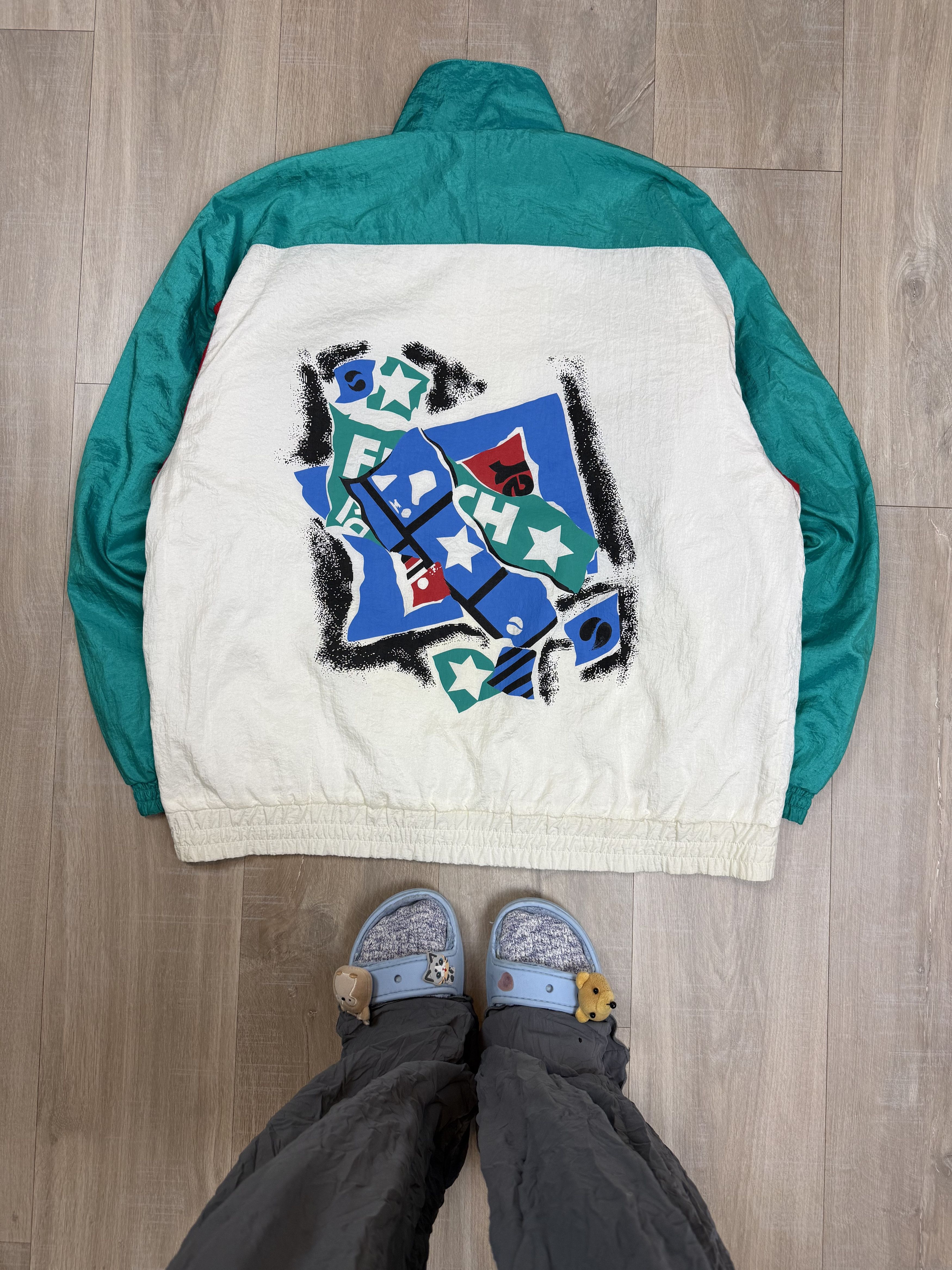 Puma Puma Colourful Full Zip All Over Graphic Print Track Jacket Size US M / EU 48-50 / 2 - 1 Thumbnail