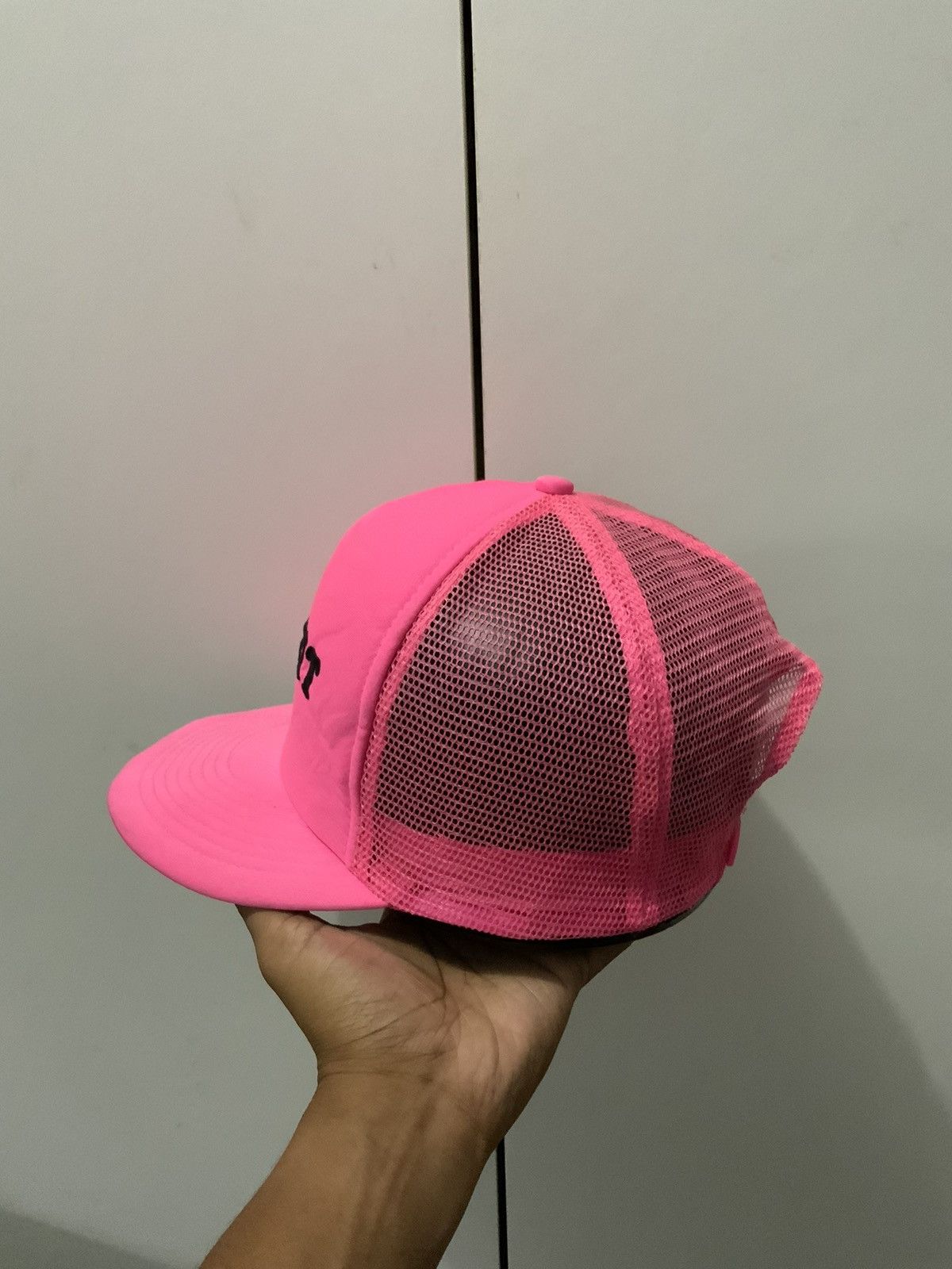 Vintage V Unit Pinky Trucker Hat Size ONE SIZE - 3 Thumbnail